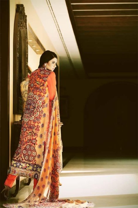 Evening Party Dresses Collection by Riffat and Sana