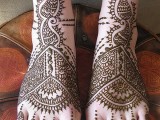 Mehndi Designs for Bridal Feet