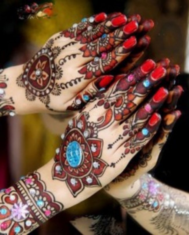 Bridal both Hand Mehndi Art 2013