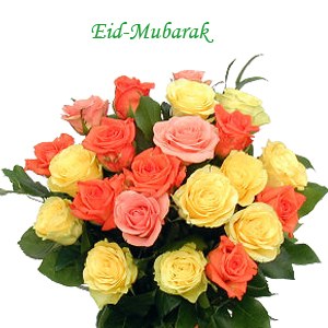 Flowers on eid Day Celebrations