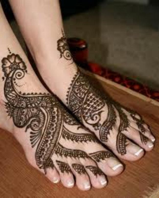 Mehndi Designs for Feet