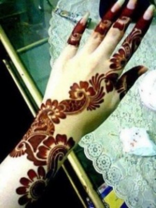 Eid Mehndi Fashion 2013 and Henna Mehndi Art Wedding ...
