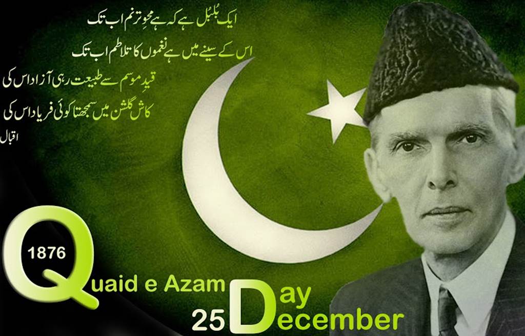 Quaid-e- Azam Day SMS 25 Dec Poetry and Speeches collection | Donpk
