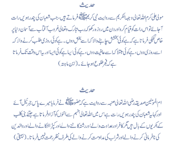 shab e barat in islam in urdu