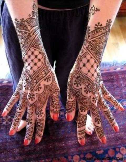 arabic mehendi designs for hands