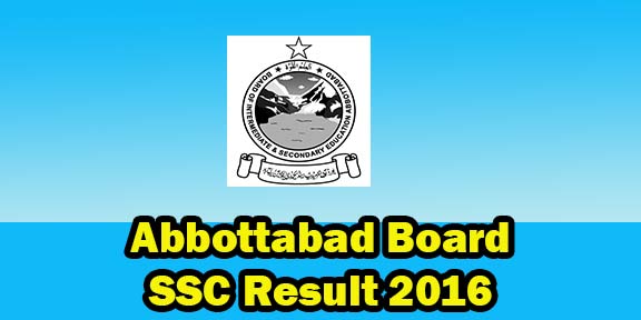 Bise Abbottabad board Matric SSC 10th Class Result 2022