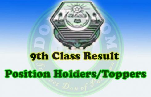 Bise Bahawalpur Board SSC Part 1 9th Class Result 2023