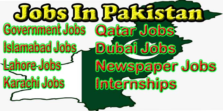 Latest jobs In Pakistan today