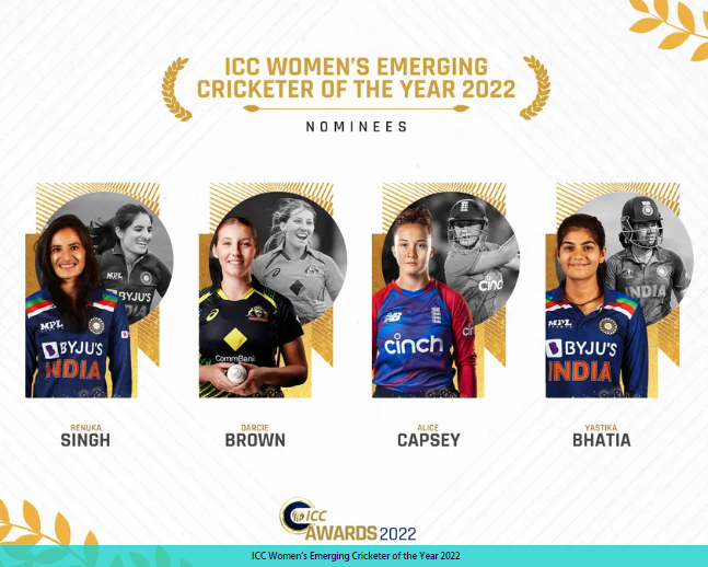 ICC Award 2022 Winners List Emerging Cricketer of the year