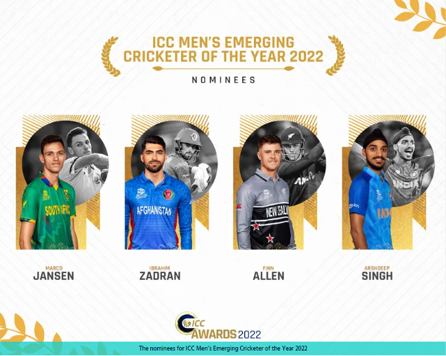 ICC Men's Cricketer of the year Awards list 2022