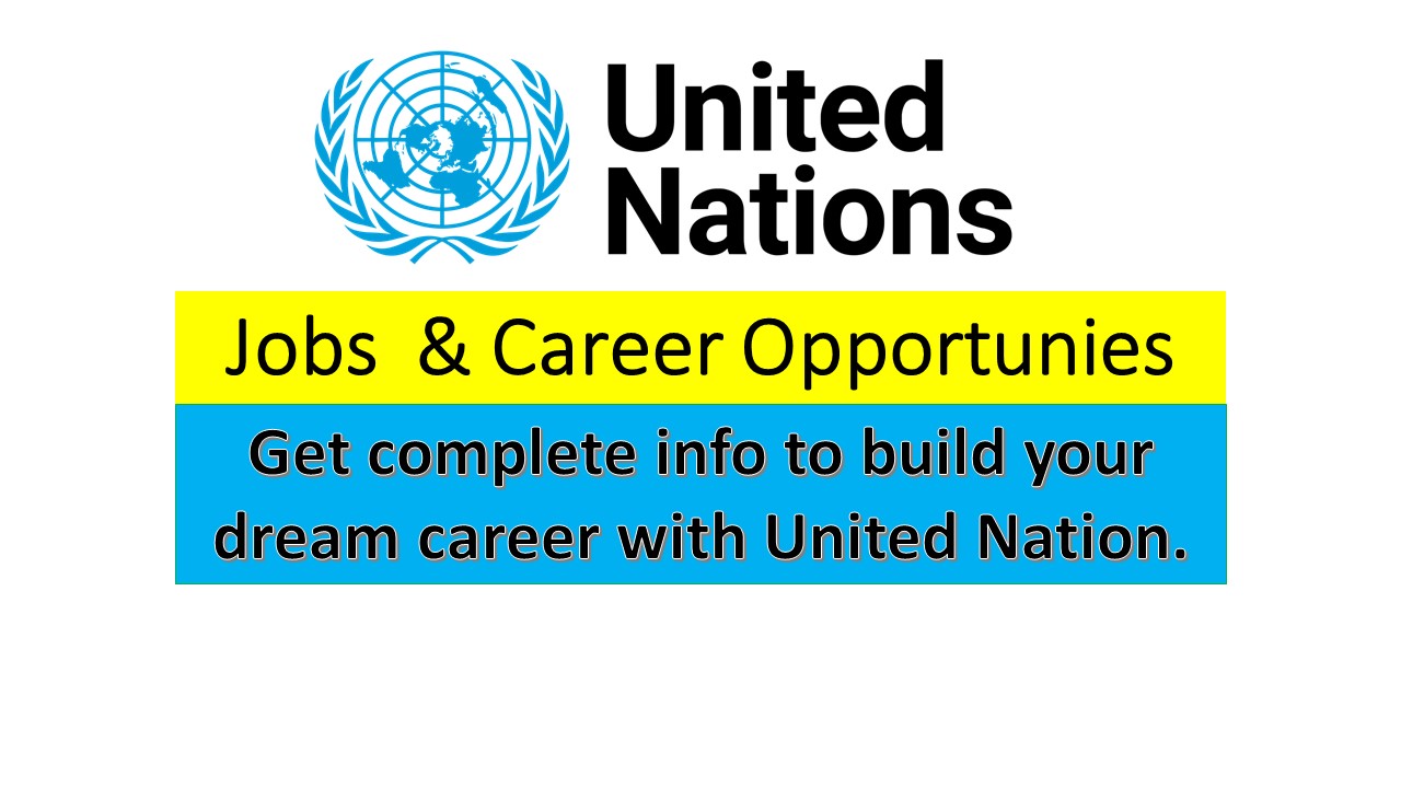 United Nations UN Jobs 2024 Apply Online