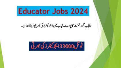 Educators Jobs 2024 in Punjab