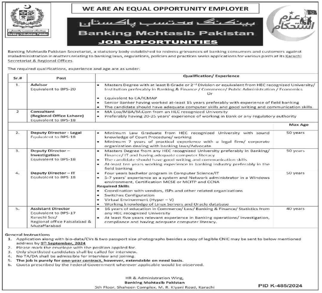 
To optimize the blog post for SEO while focusing on the title, you can incorporate relevant keywords naturally throughout the content. Here’s an updated version of the post with SEO keywords integrated:Banking Mohtasib Pakistan Jobs 2024: Apply Now for Exciting Career Opportunities
