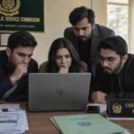Students checking FPSC CSS result online
