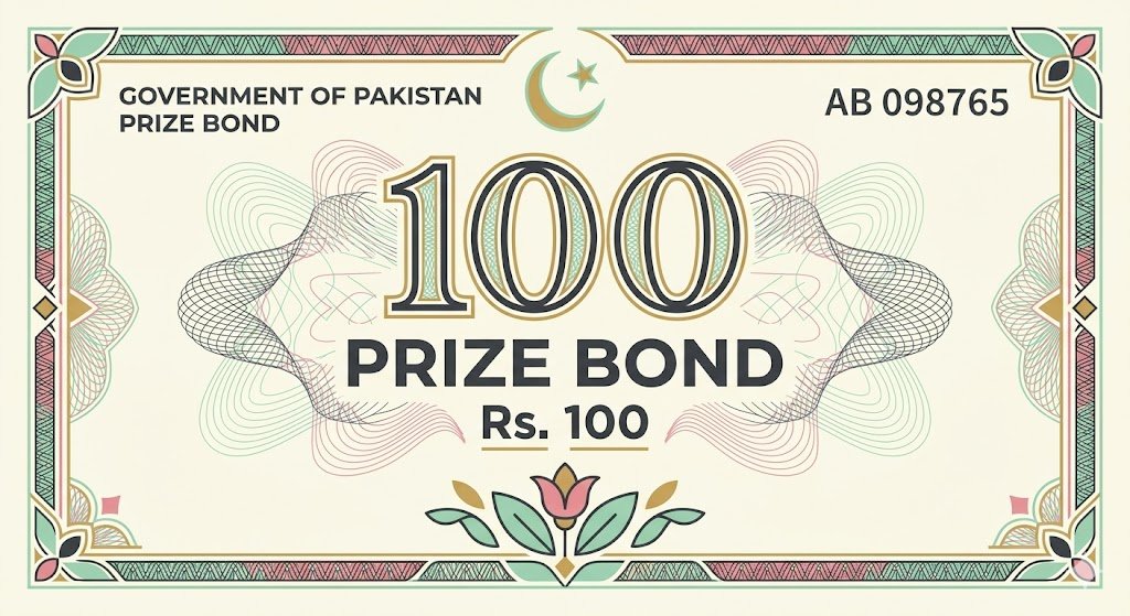 Rs. 100 Prize bond List draw check online